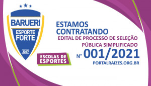EDITAL DE PROCESSO DE SELEÇÃO PÚBLICA SIMPLIFICADO N° 001/2021 - Resultados